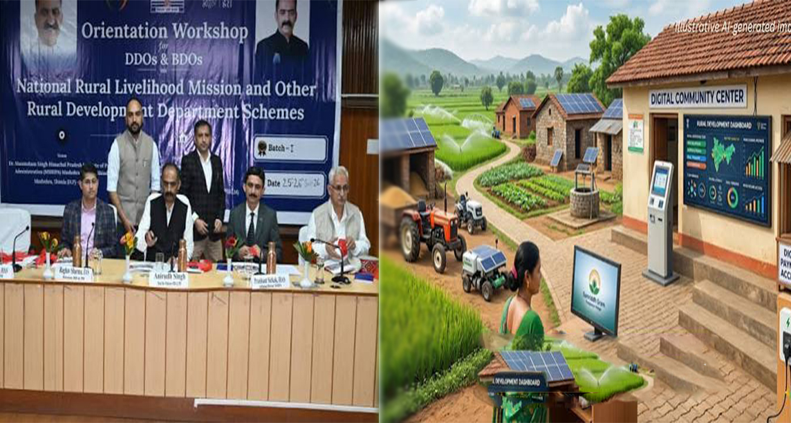 ग्रामीण विकास में पारदर्शिता और गति लाएगा डिजिटल तंत्र: मंत्री अनिरुद्ध सिंह ने 'हिम ई-पंचायत प्रोसिडिंग सिस्टम' की महत्ता पर दिया ज़ोर