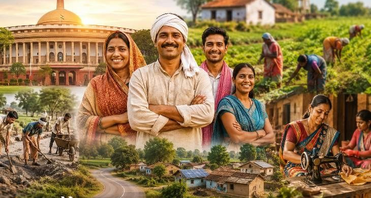 भारत की आत्मा का संघर्ष: ग्रामीण विकास की राह में चुनौतियाँ और समावेशी प्रगति की ओर कदम