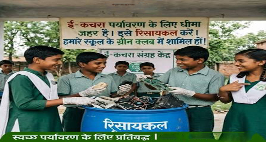 ई-कचरे से पर्यावरण की रक्षा: उत्तर प्रदेश के स्कूल बनेंगे 'ई-वेस्ट कलेक्शन सेंटर'