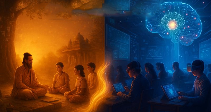 गुरुकुल से गूगल तक: कितना बदला हमारी शिक्षा का ढांचा और गुरु-शिष्य का नाता?